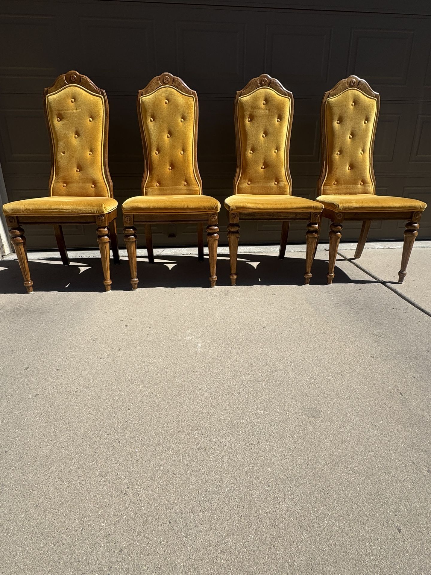 Dining chairs (Antique)