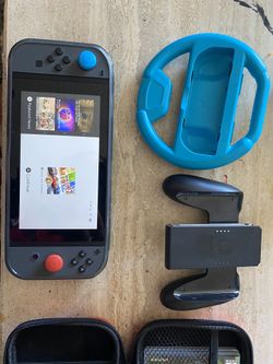 Nintendo switch and accessories