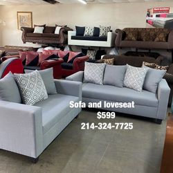 Sofa And Loveseat 