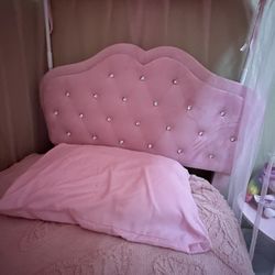 Twin Princess Bed with LED Lights