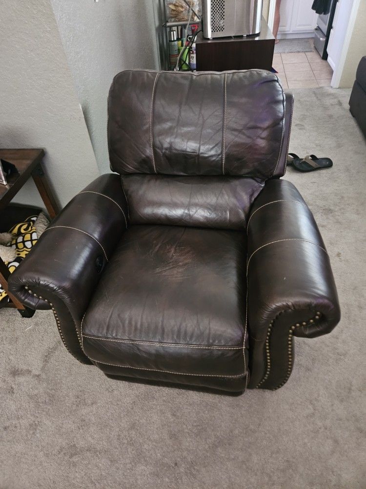 Leather Recliner