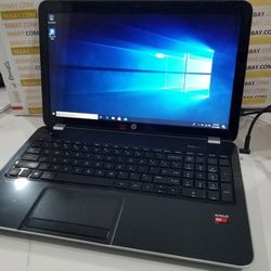 HP PAVILION 15 WITH 15.6 SCREEN AND WEBCAM (INV. M1091) $250.00
