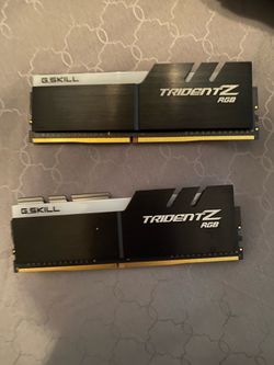 Trident Z ARGB 2x8gb RAM