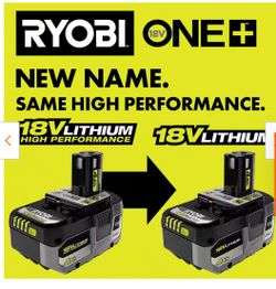Ryobi 18V ONE+ 4Ah Lithium Battery only