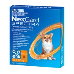 Nexgard Spectra Orange 6 Month Supply