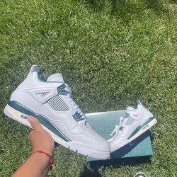 Jordan 4 retro Oxidized Green