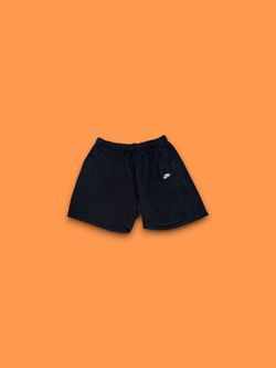 Nike Sportswear Embroidered Club Logo Sweat Shorts Black 2XL BV2772-010