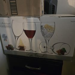 Blown Crystal Gourmet Goblets