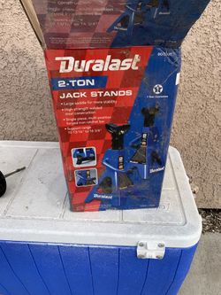 2 Ton Duralast Jack Stand Pair