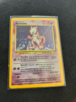 Mewtwo Card