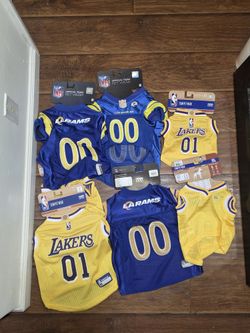 Rams & Lakers Doggy Jerseys . $15 New . In El Segundo 