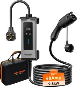 New Wolfbox Level 1&2 Electric Car Charger