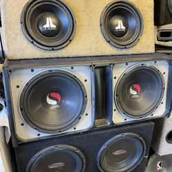 Subwoofer Boxes 10” And 12”