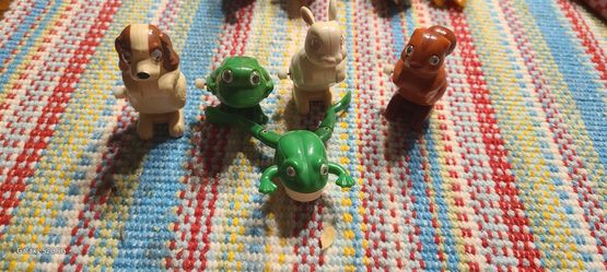 Wind Up Animals All In Good Condition Collector's Item Collectors Item Collectors Item. 