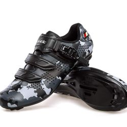 Santic Unisex Cycling Shoes Indoor Road Bike Shoes Riding Shoes for Men and Women (size 39)