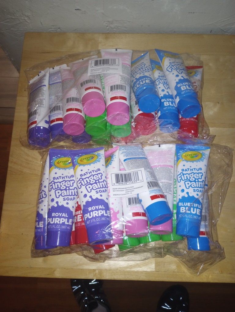 Crayola Bathtub Finger Paint Soap