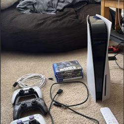 Ps5 Plus Controllers And PS4 Games 