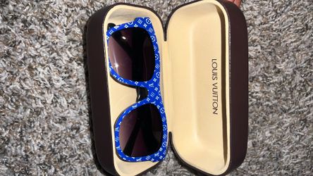 Louis Vuitton Monogram Blue Sunglasses