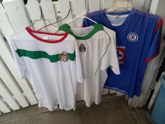 Jersey Soccer T Shirts M $10 each