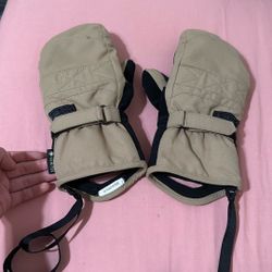 volcom snowboarding goretex mittens (large)