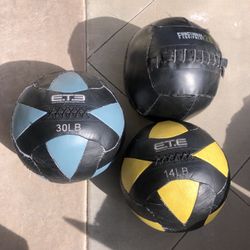 Gym Medicine Balls - Selling as a set
