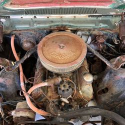 Ford 221 V8 Engine With Three Speed Manual Transmission