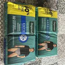 Men’s Depends S-M