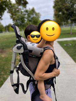 Baby backpack for hiking