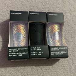 Starbucks Key Chains 