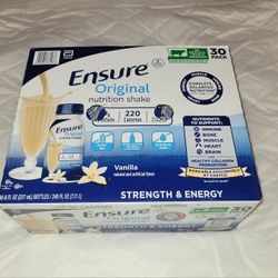 ENSURE ORIGINAL NUTRITION SHAKE 