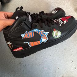 Air Force 1 Supreme Black