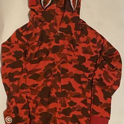 Red Bape hoodie size 3XL