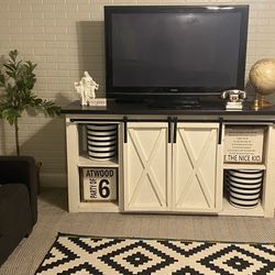 Farmhouse TV Stand and/or Entry Table Console
