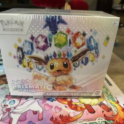 Pokemon TCG Prismatic Evolutions ETB Factory Sealed