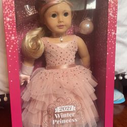 Limited Edition Winter Princess American Girl Doll 