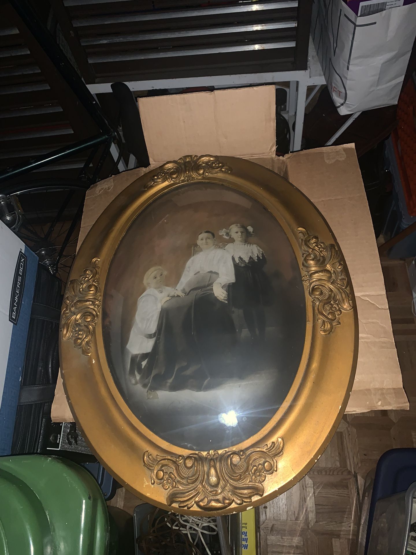 Antique Frame With Glass