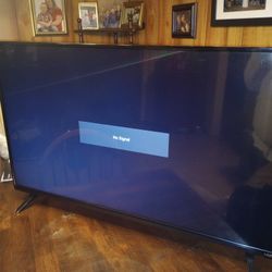Sanyo  43 Inch Flat Screen TV  On Stand 