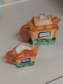 Hand painted Wales china