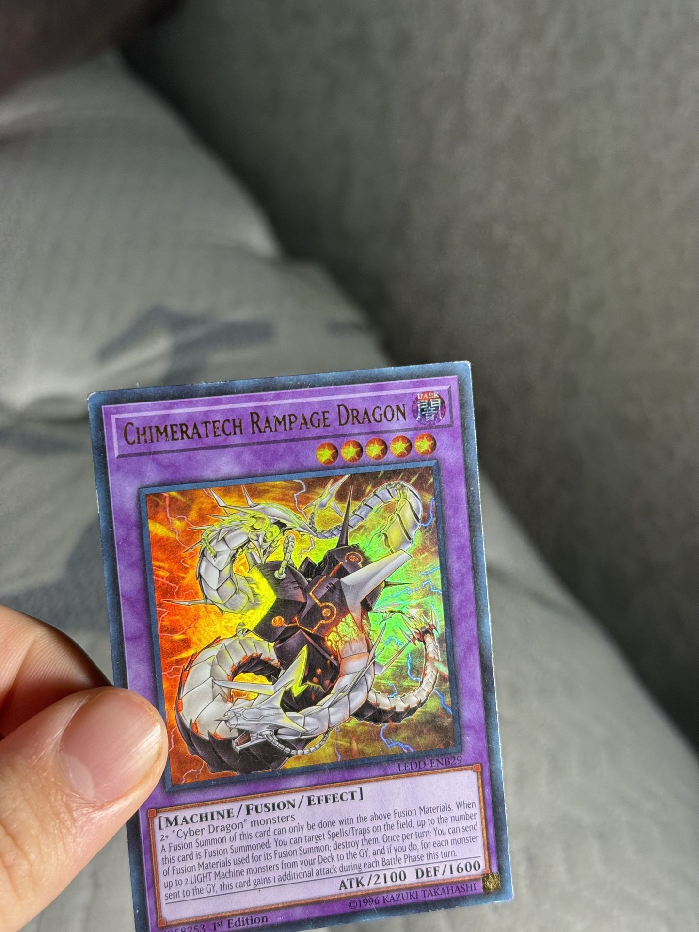 Yu-Gi-Oh Chimeratech Rampage Dragon