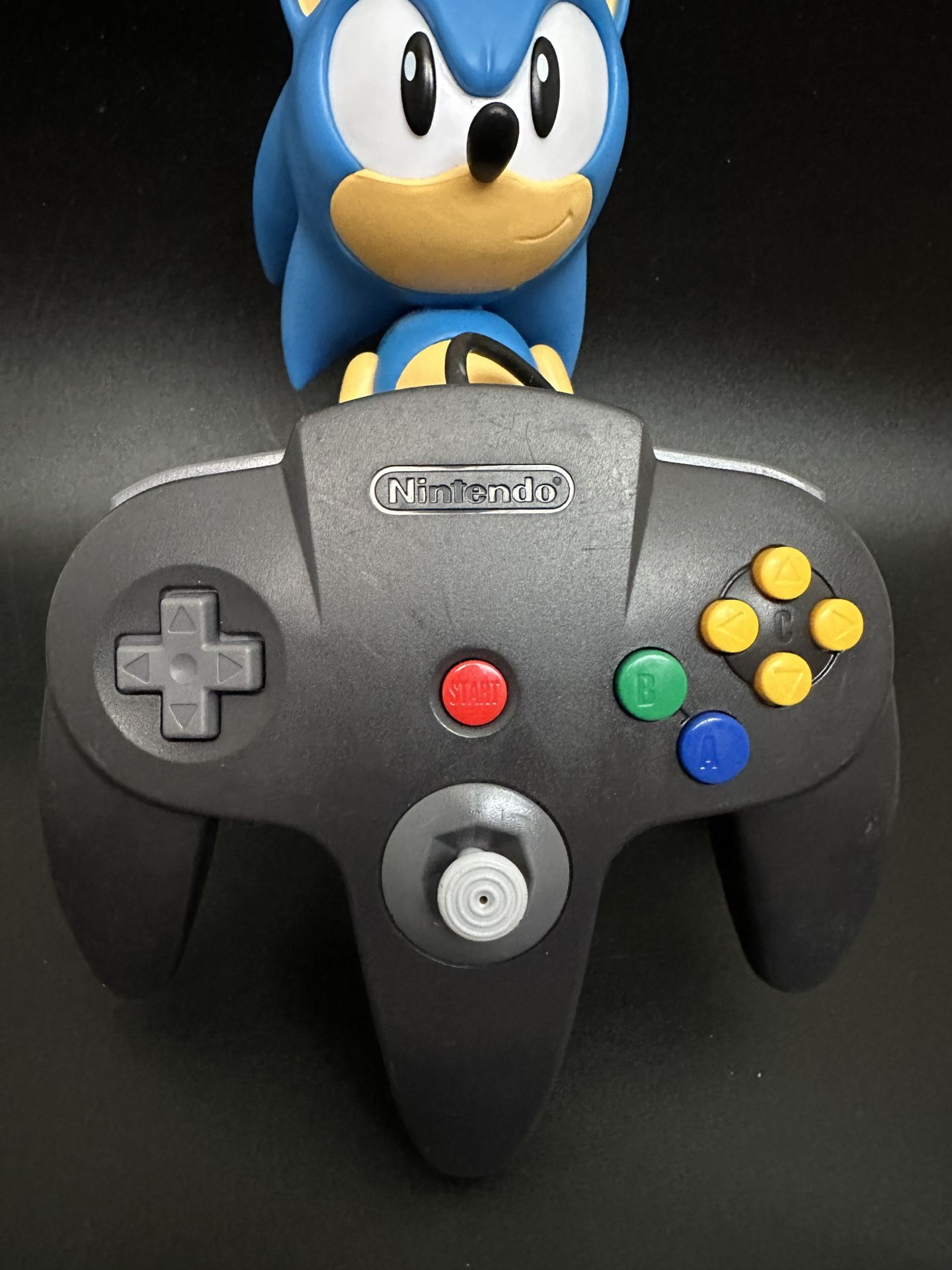 Nintendo 64 Black Controller OEM