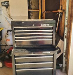 Craftsman Rolling Tool Chest Combo with Assorted Tools