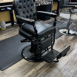 Fully Restored Antique Barber Chair