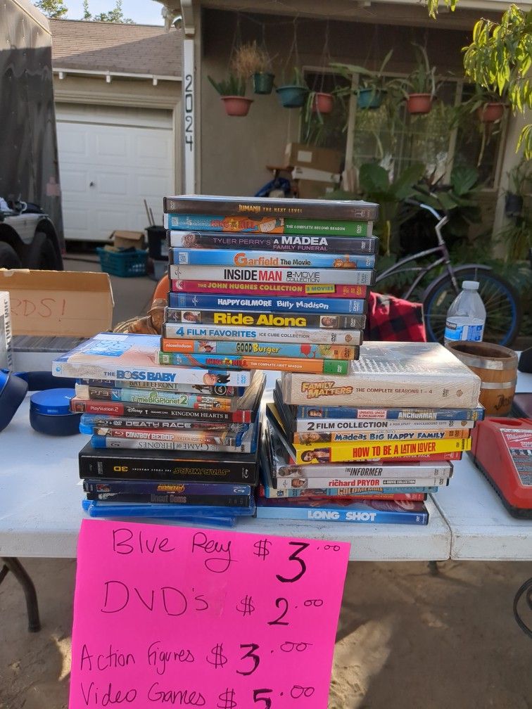 DVDs And Blu-rays