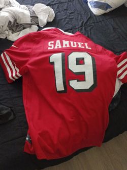 Deebo Samuels Scarlet Nike Team 49ners Jersey