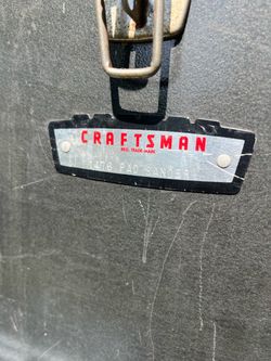 Craftsman tool box