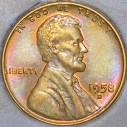 1958-D Lincoln Cent