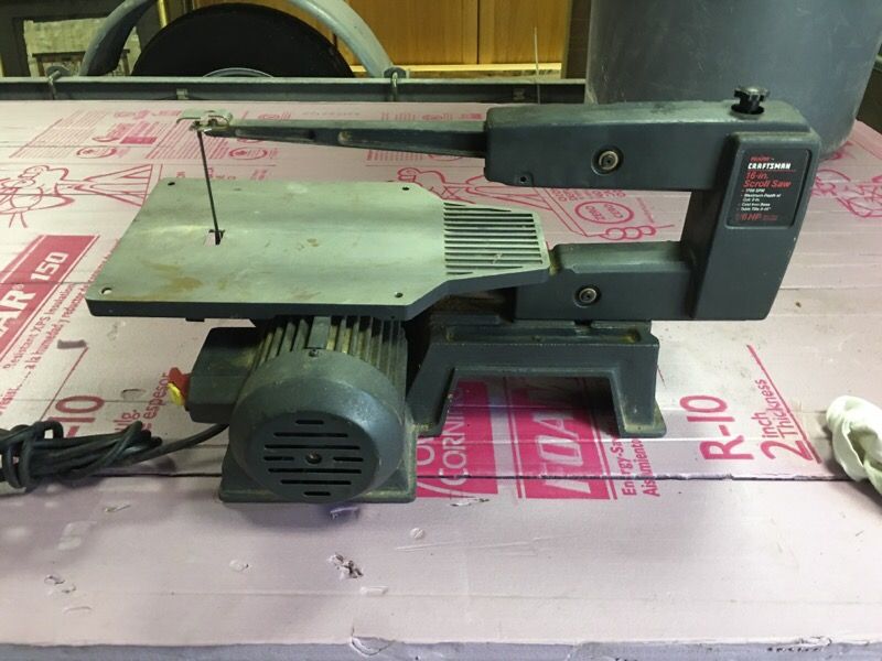 16 Craftman Scroll saw