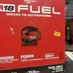 Milwaukee New Jig Saw M18 Fuel