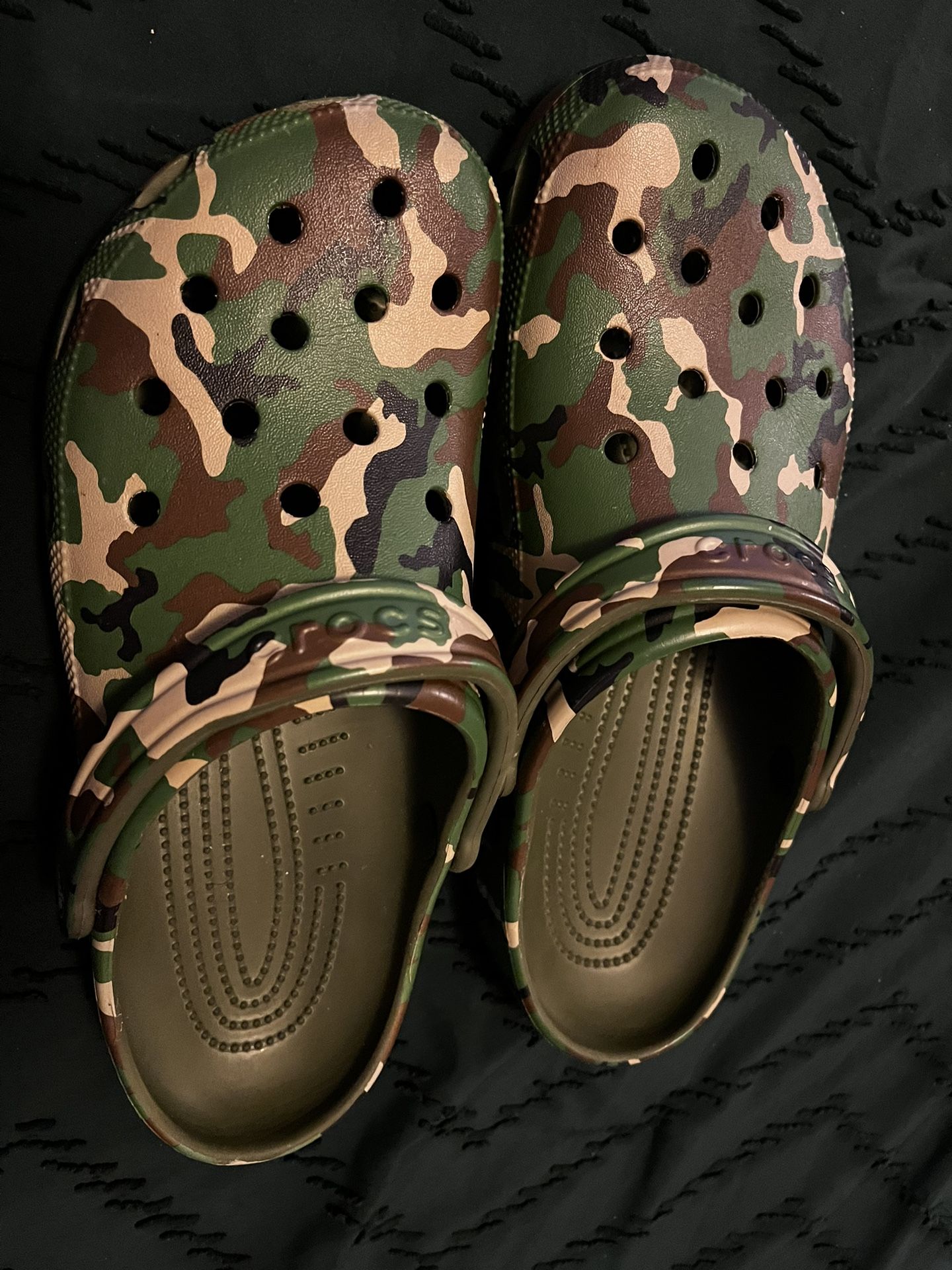 Size 10 Camo Crocs