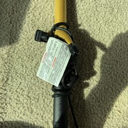 Yellow Ceramic Curling Iron